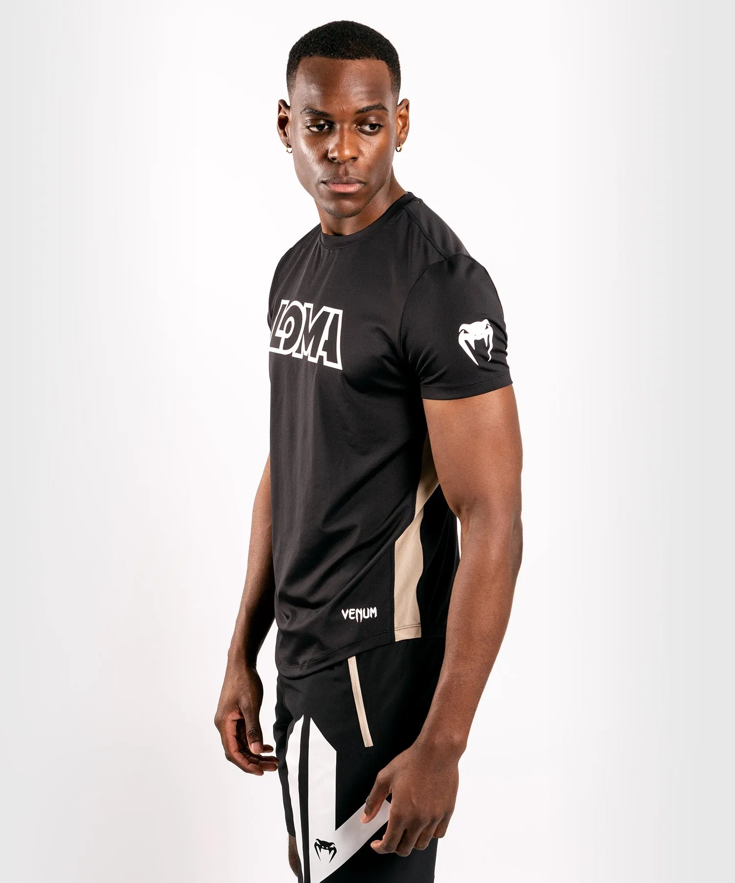 CAMISETA DRY TECH VENUM ORIGINS  NEGRO/BLANCO