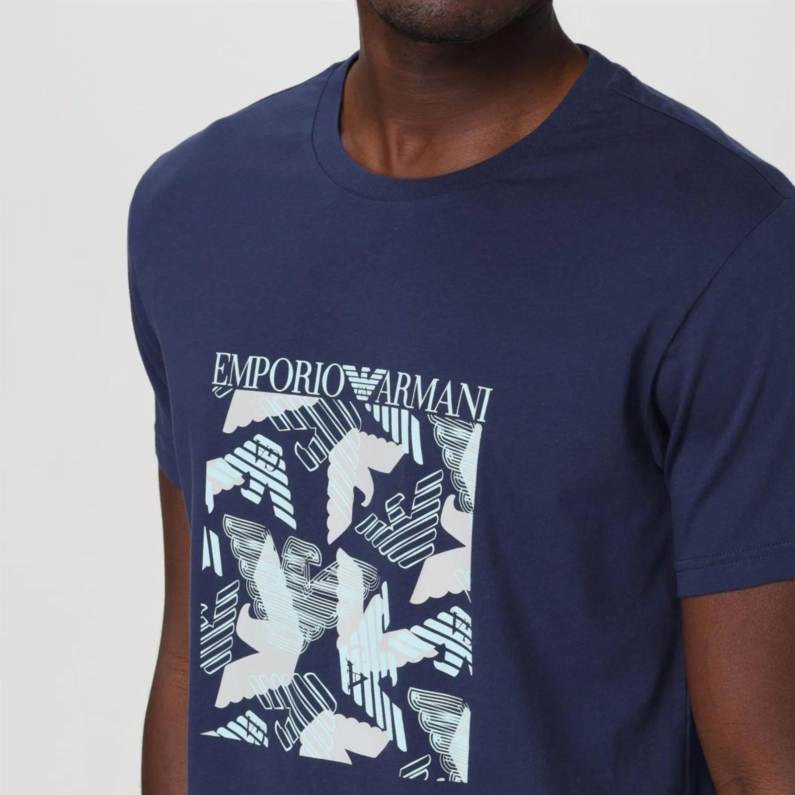 Camiseta Emporio Armani 211818 4R438 68036 navy/st aquile