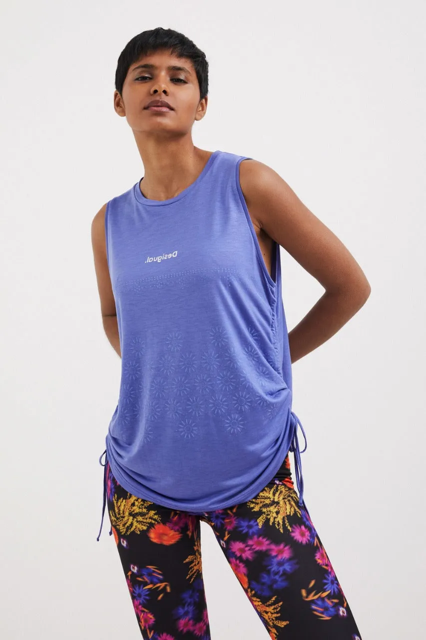 Camiseta Flores Dama Desigual 22SWTK74