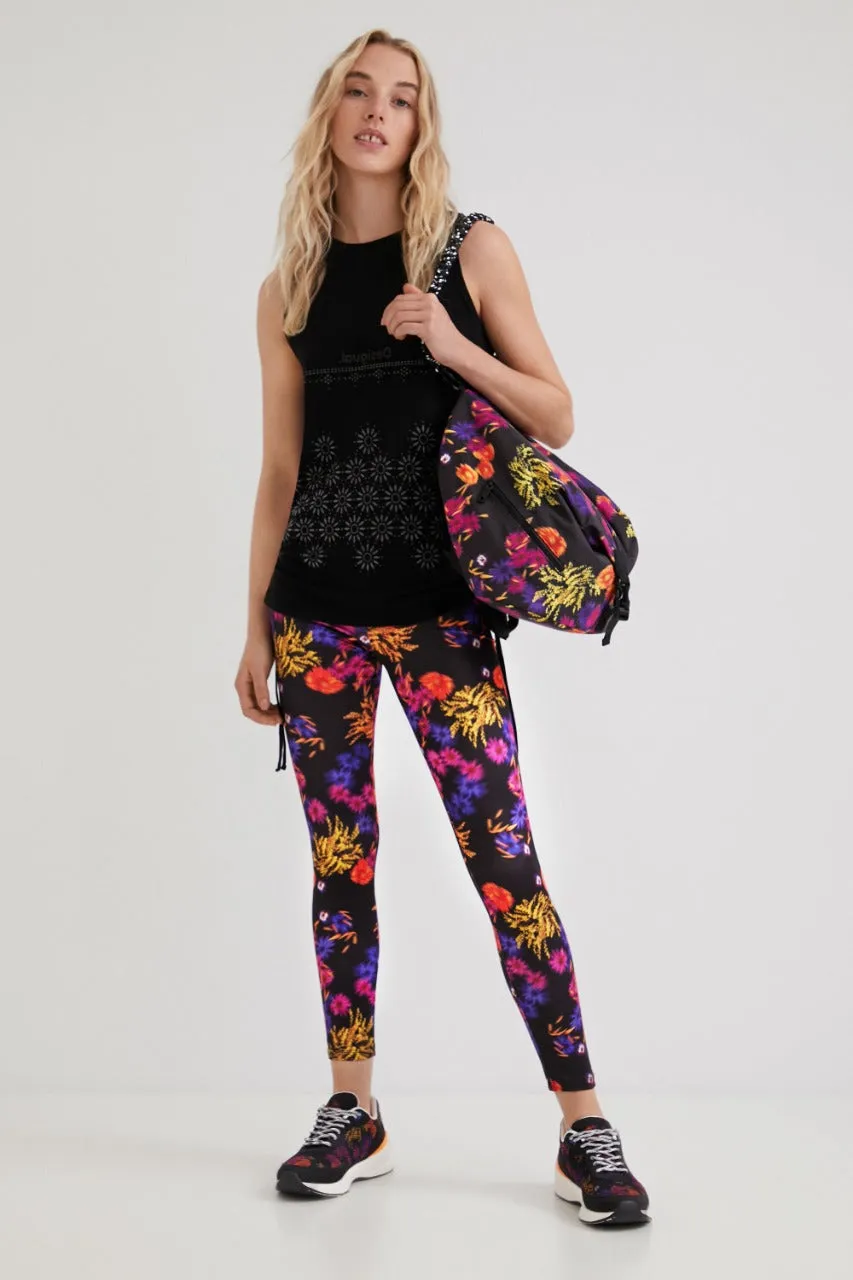 Camiseta Flores Dama Desigual 22SWTK74
