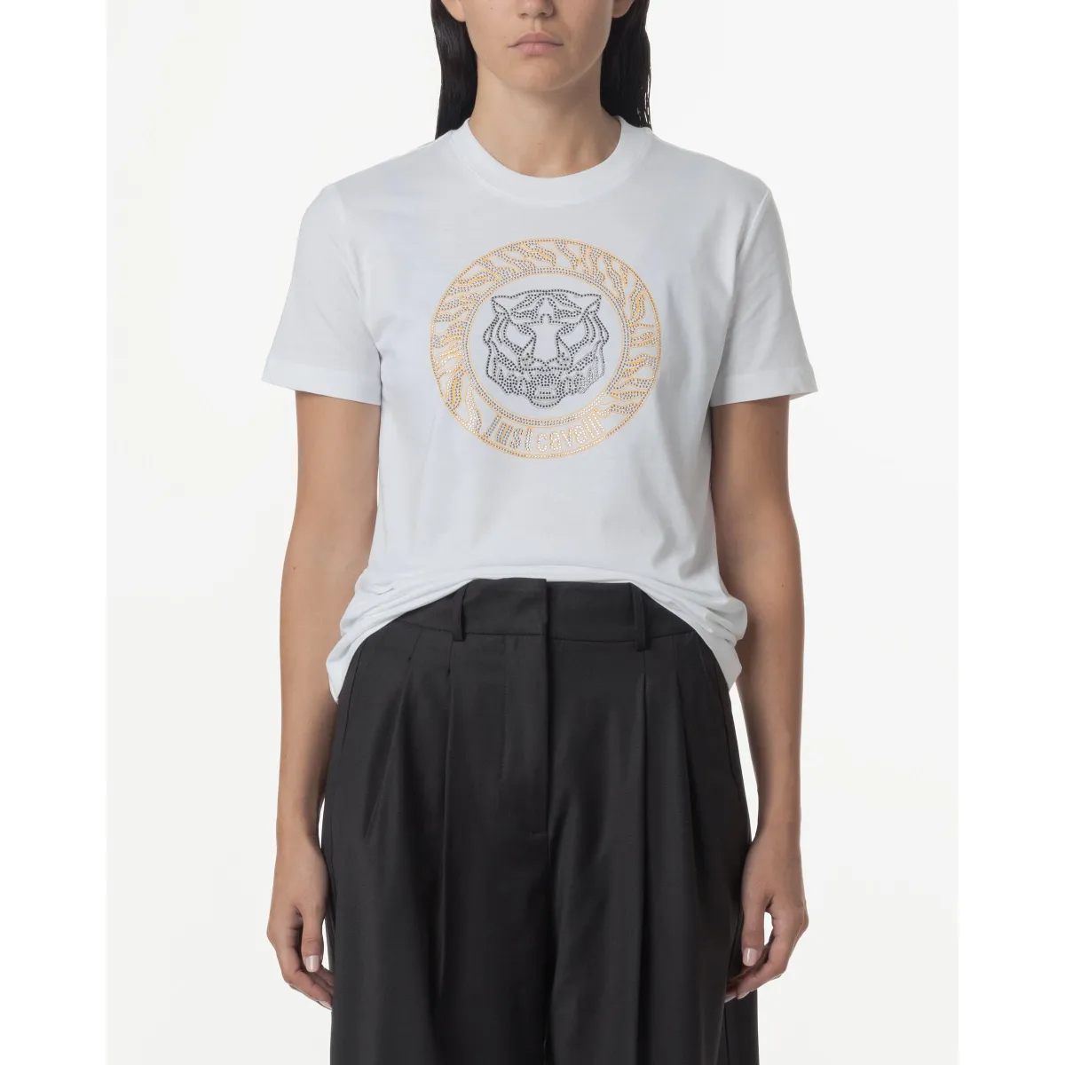 Camiseta Just Cavalli 77PAHE24 Blanco