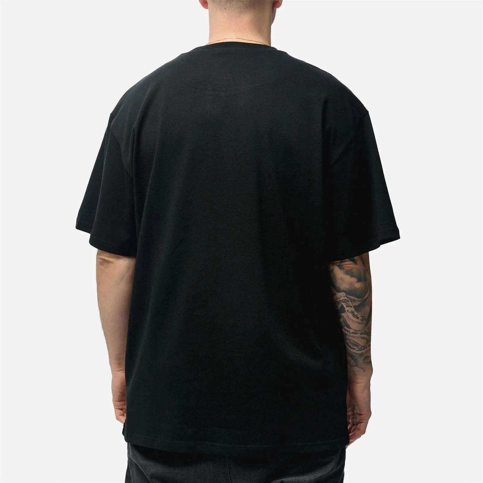Camiseta Karl Kani 6069170 Autograph Heavy Jersey Boxy Tee Black