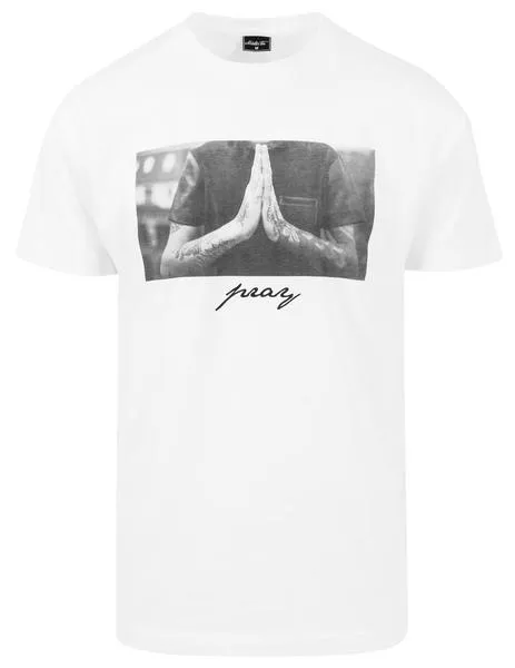 CAMISETA MISTERTEE PRAY  BLANCO