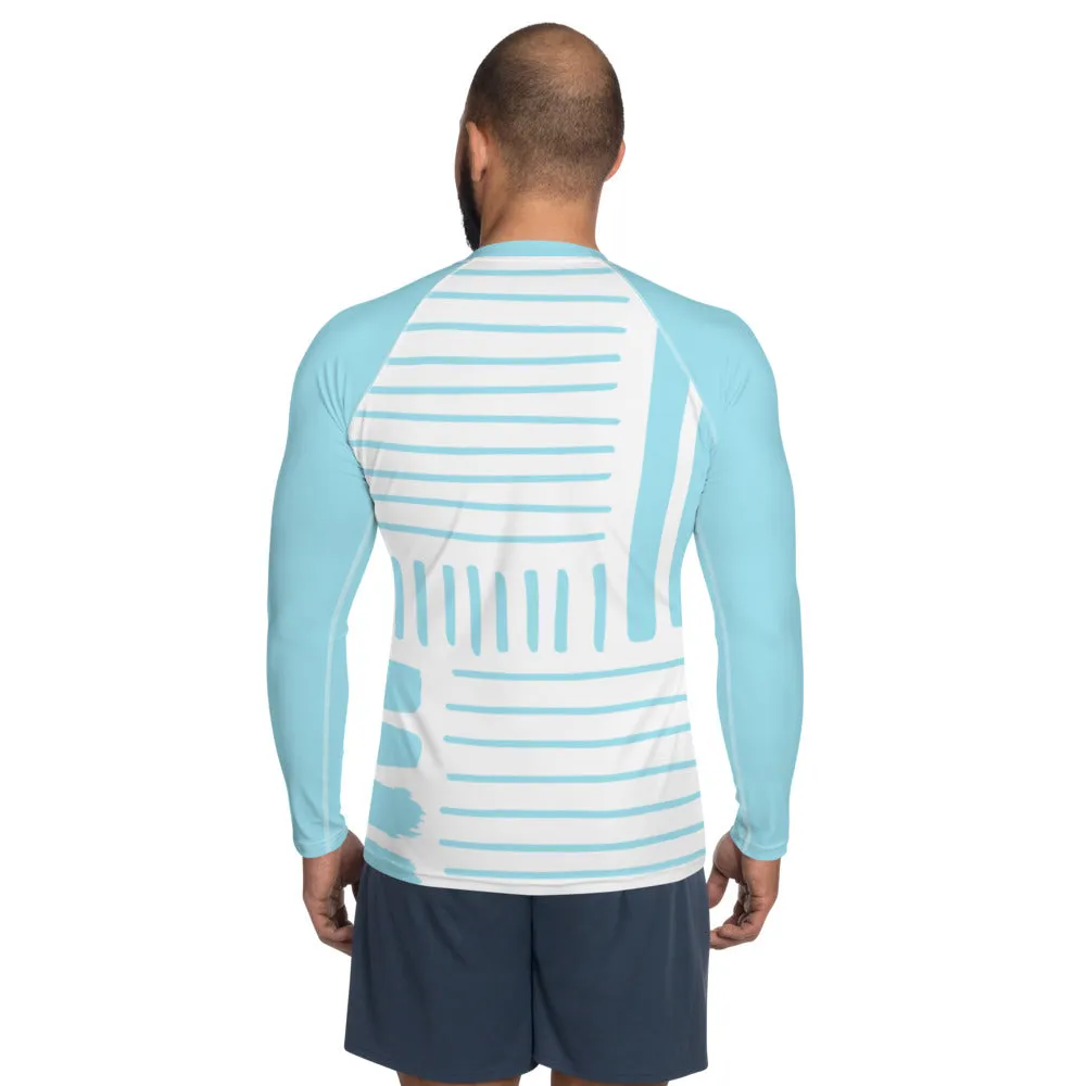 Camiseta M/L azul SPIKES v1