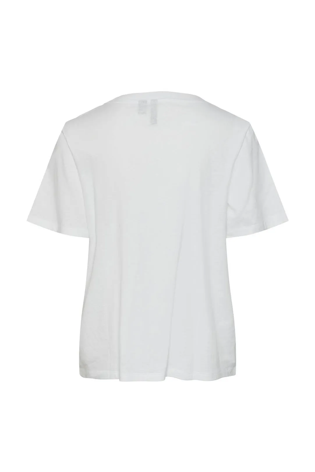 CAMISETA MUJER PCBANDA BLANCO1