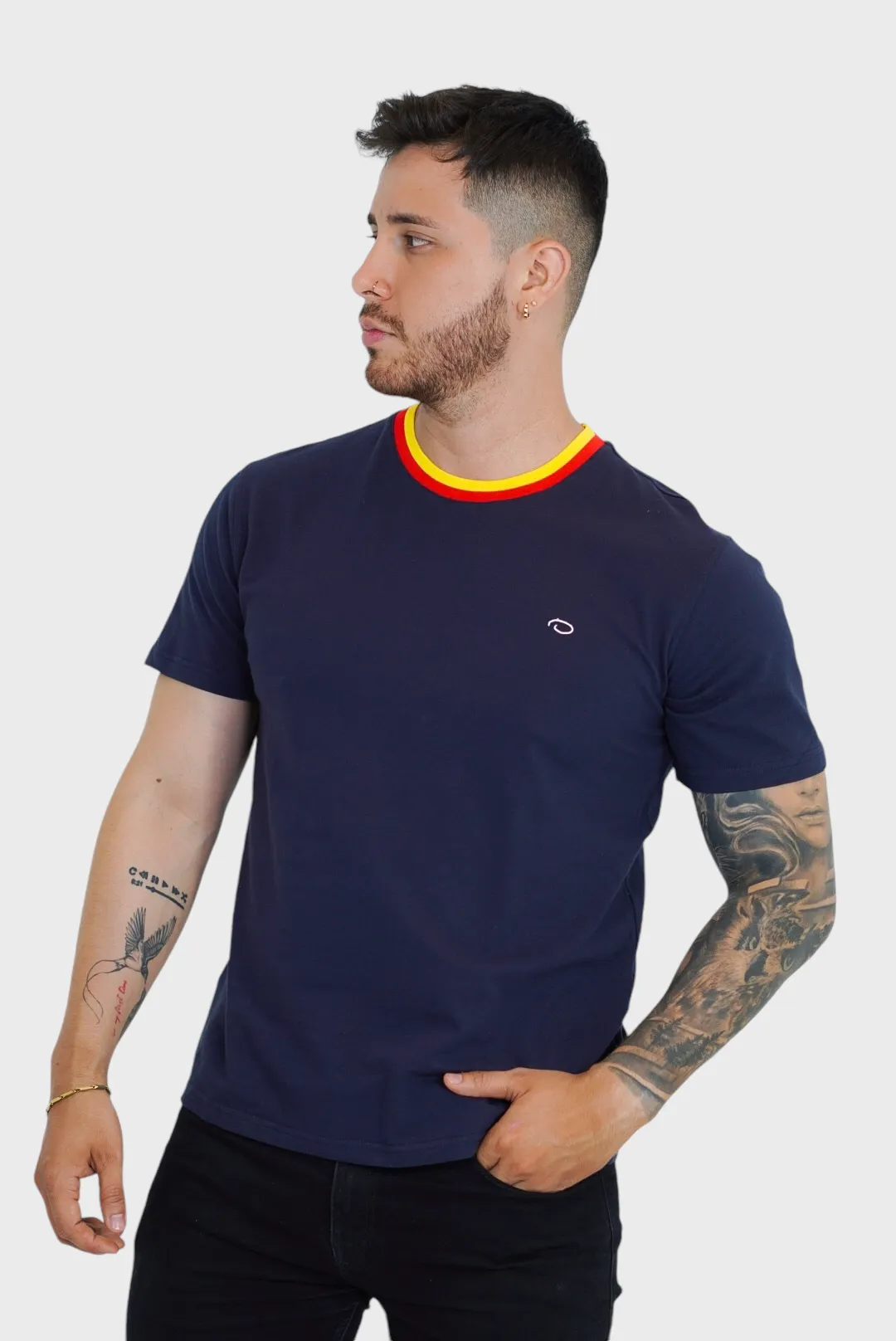 Camiseta Oscar De La Renta Navy