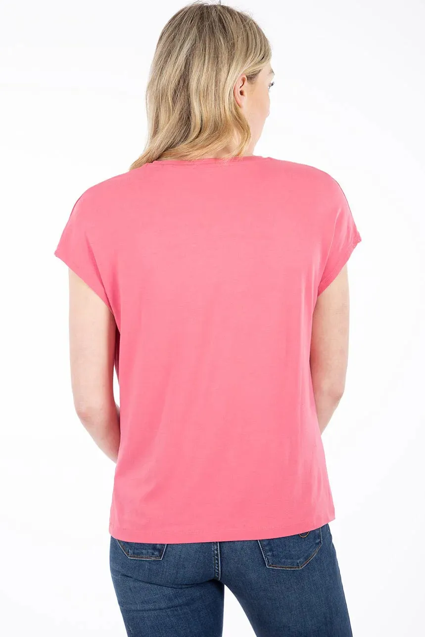 Camiseta para mujer de Guess Jeans – W3GI39K68D2