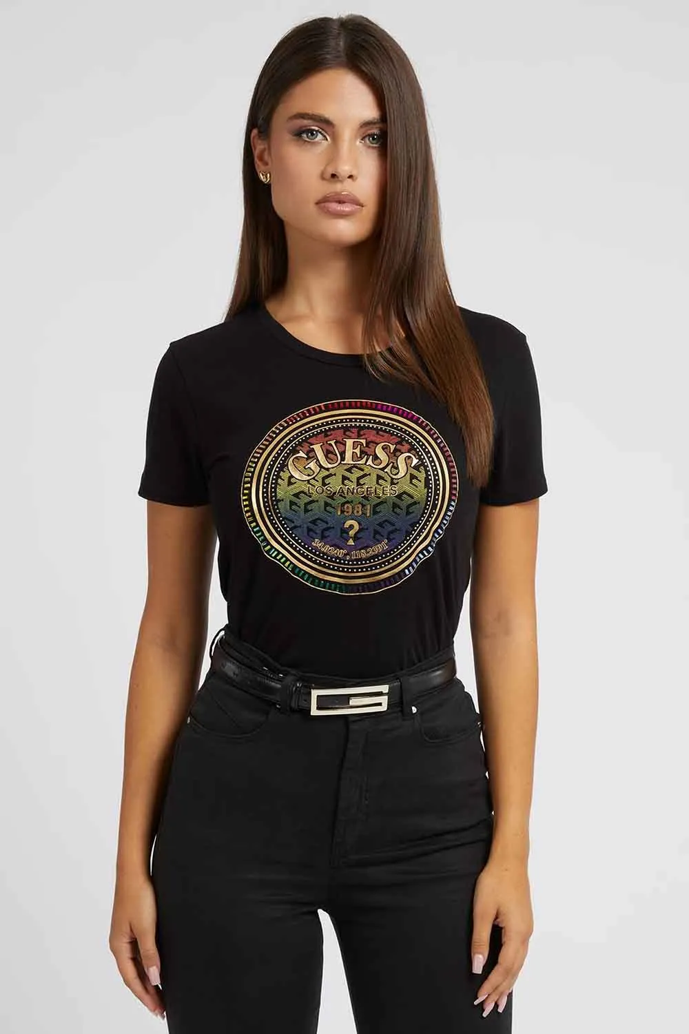 Camiseta para mujer de Guess Jeans – W3RI01K9RM1