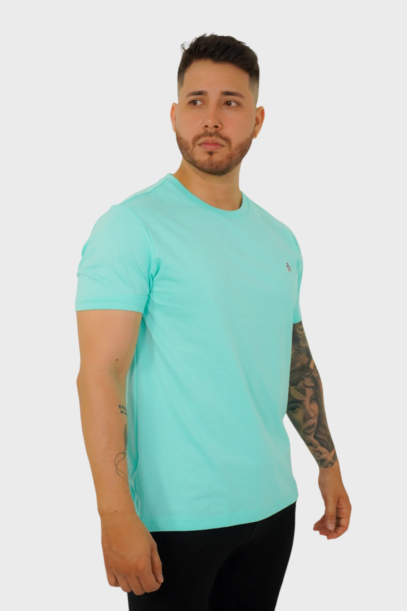 Camiseta Penguin Aruba Blue
