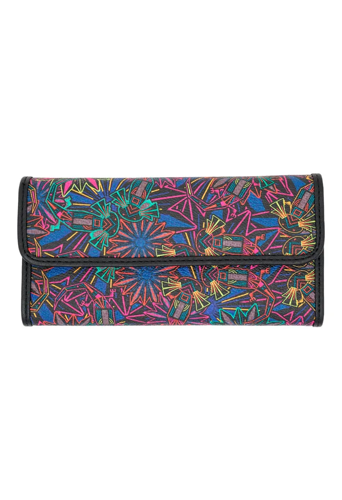 Cartera Bolsillo Negro Ajolotes Original