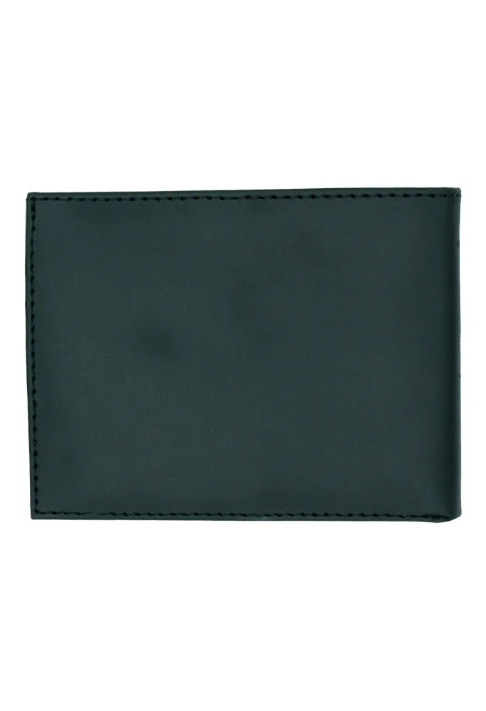 Cartera Metstli Negro guila Real Mexicana Marino