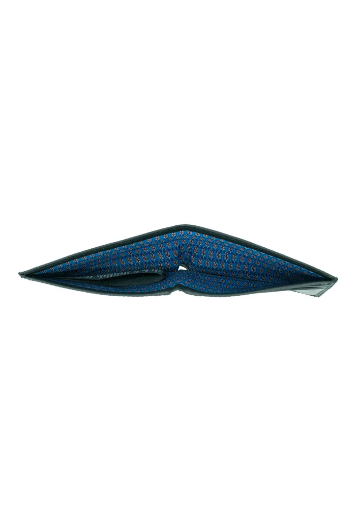 Cartera Metstli Negro guila Real Mexicana Marino