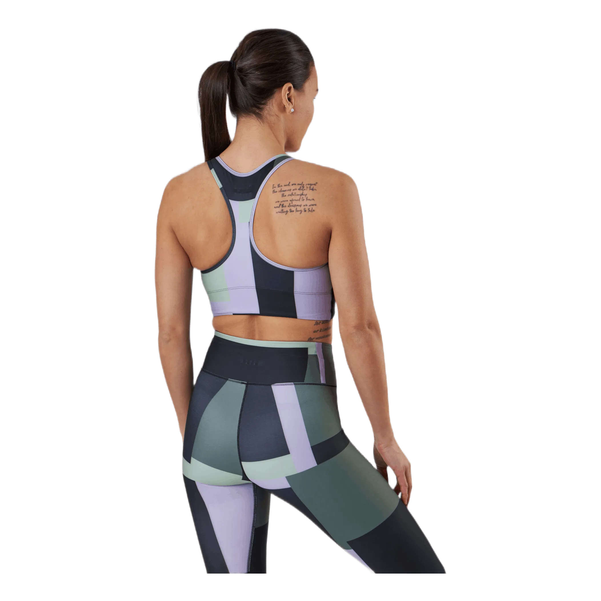 Casall Printed Sport Top Green