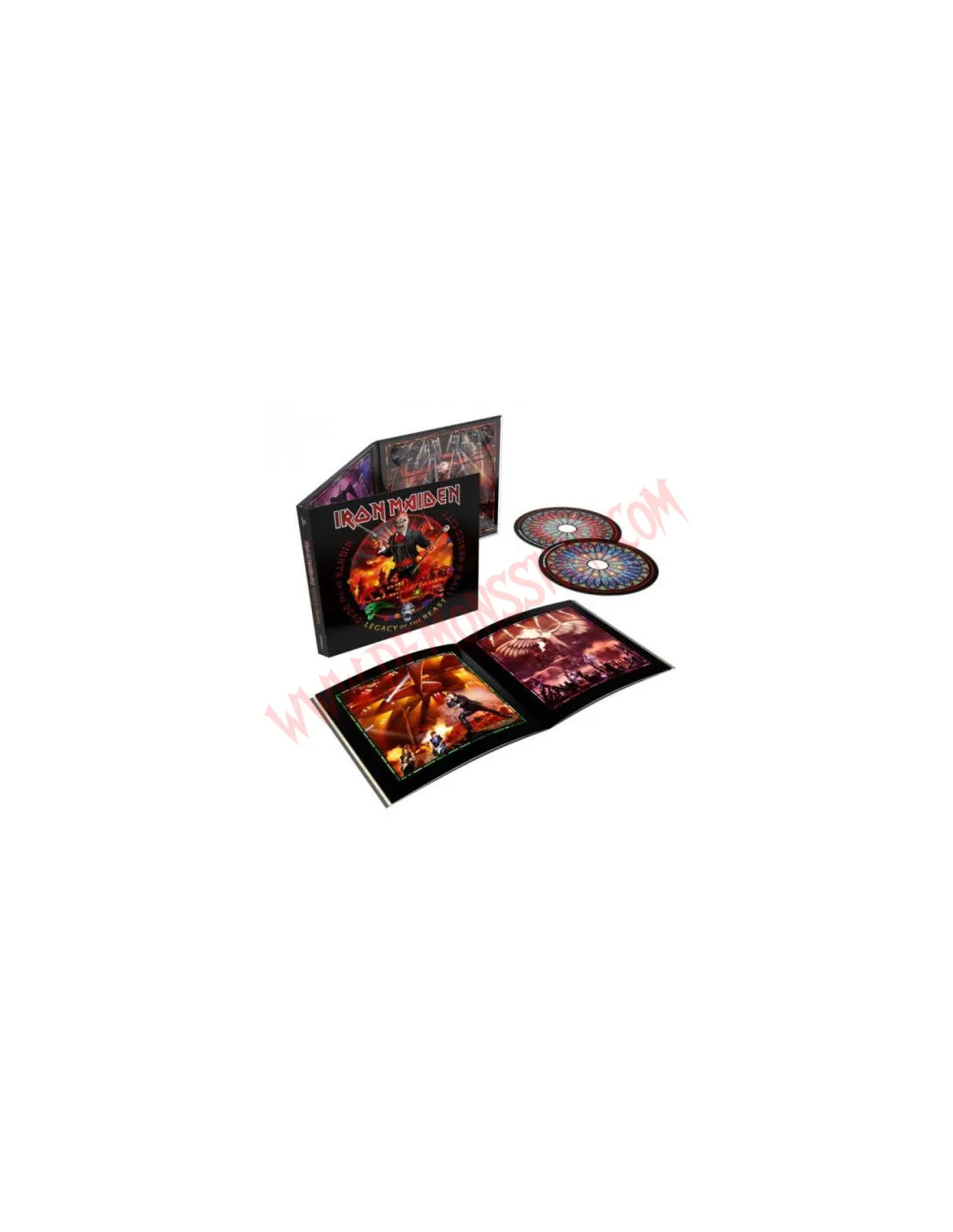 CD IRON MAIDEN  NIGHT OF THE DEAD, LEGACY OF THE BEAST: LIVE IN MEXICO CITY