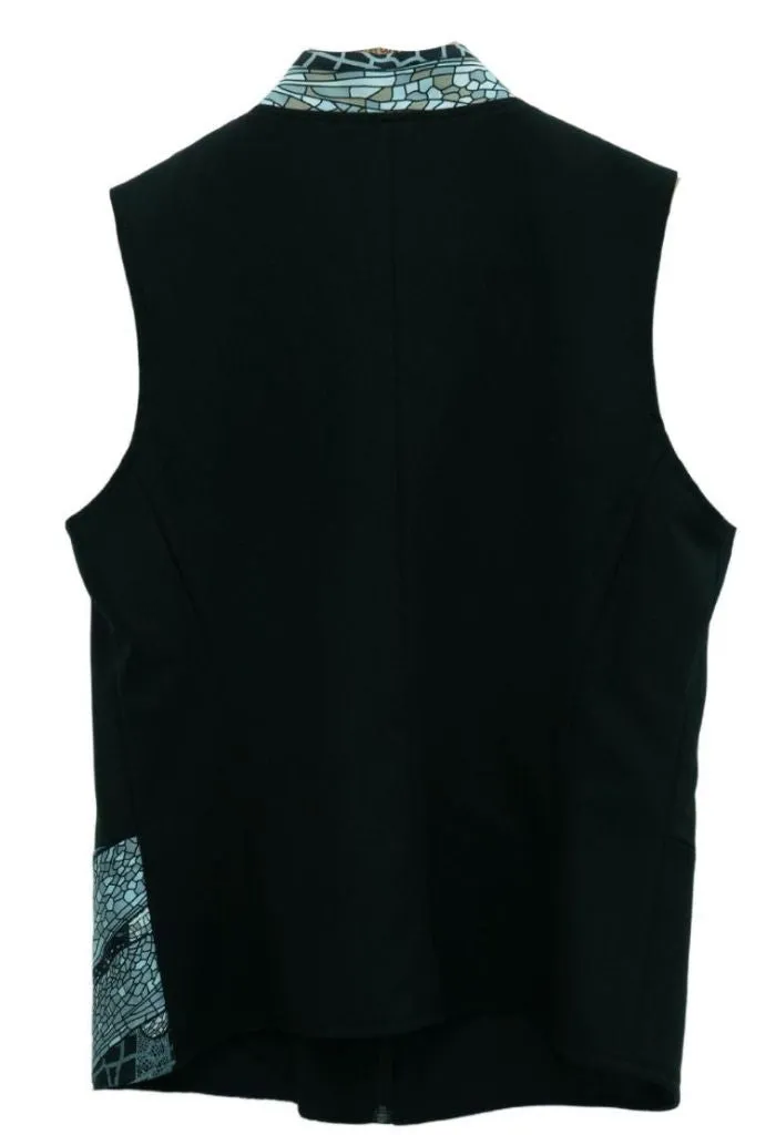 Chaleco Combinado Libélula Negro/Gris
