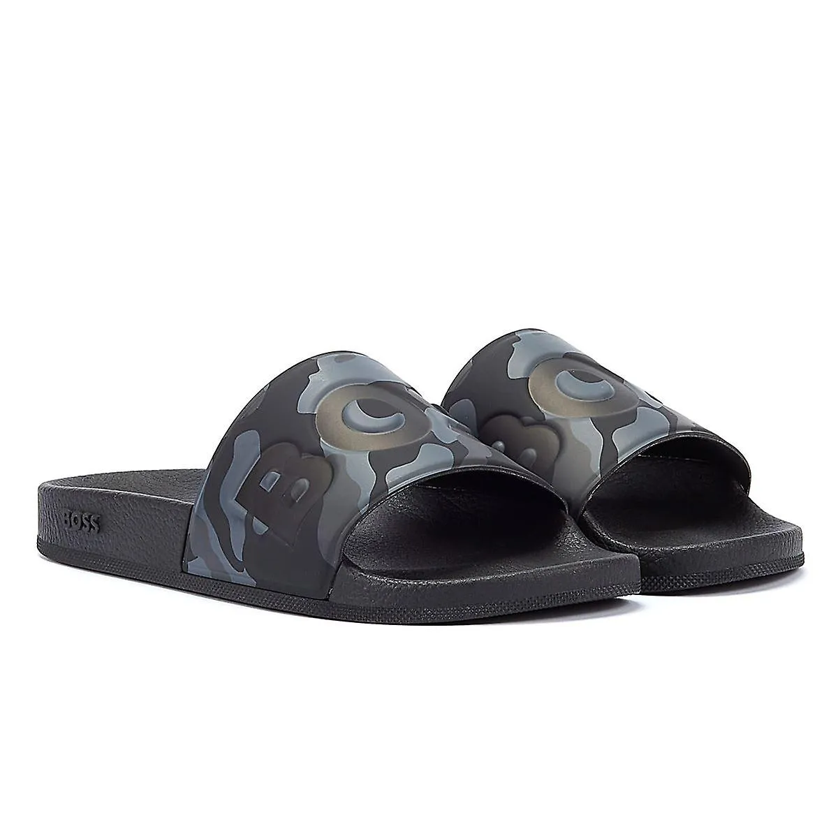 Chanclas Boss Aryeh Gris Hombre