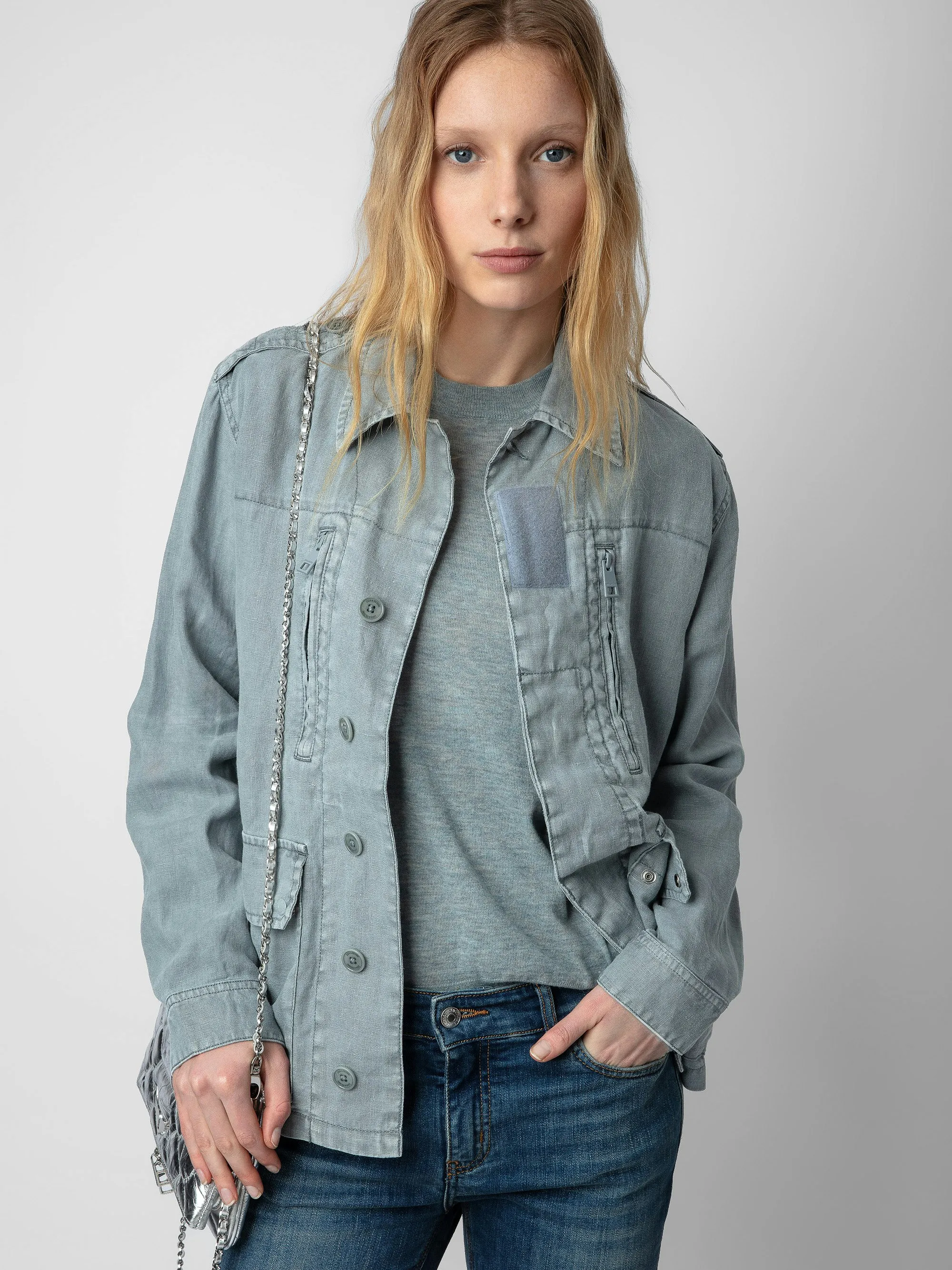 Chaqueta de Lino Kid