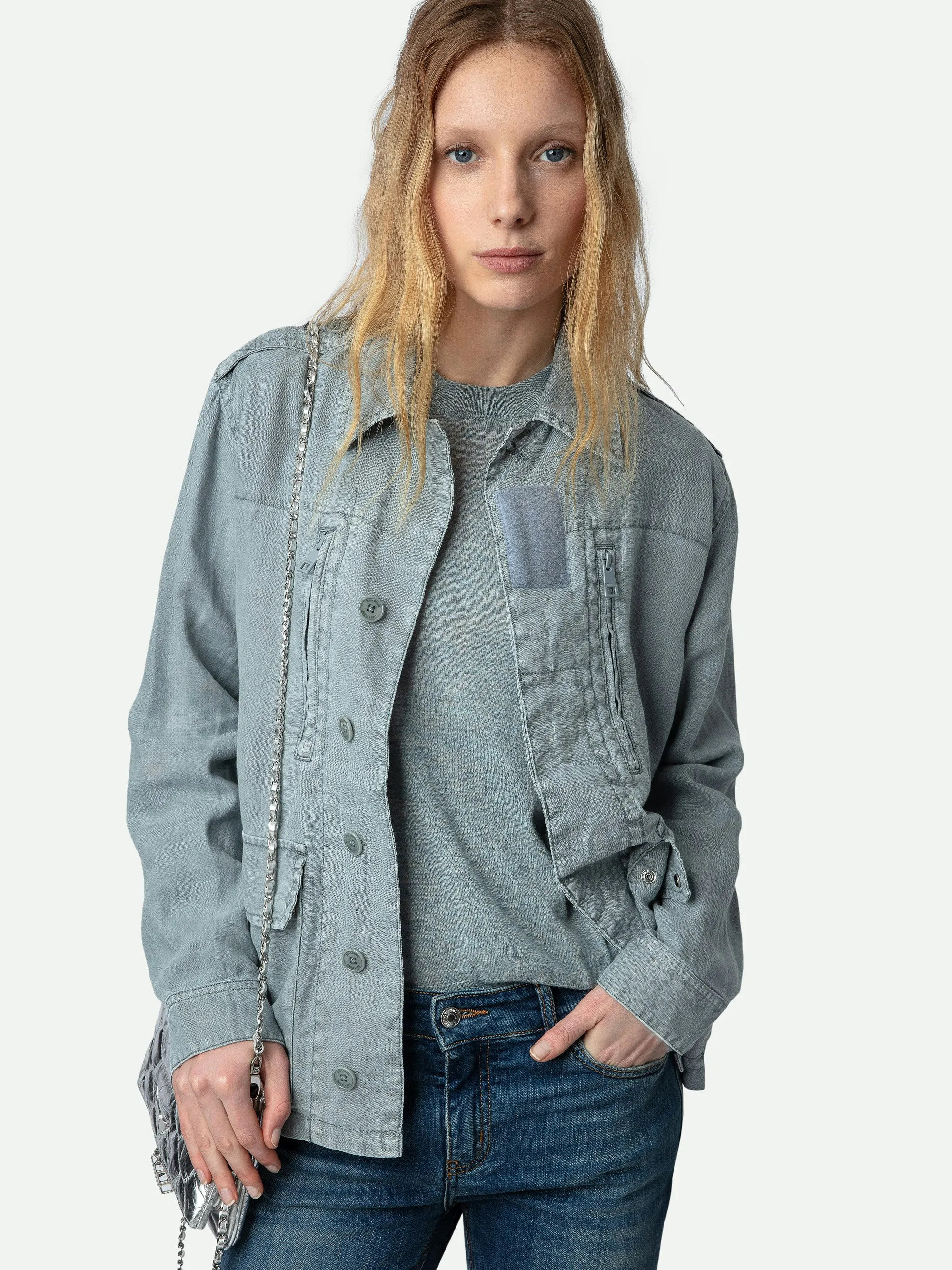 Chaqueta de Lino Kid
