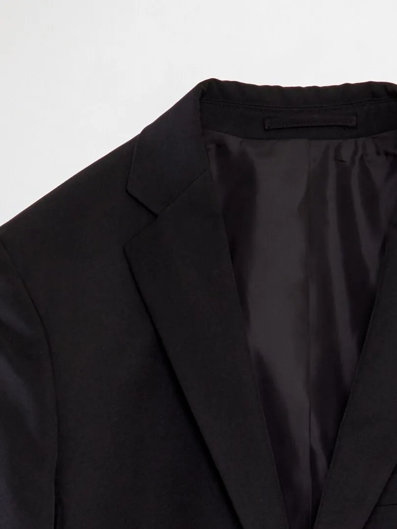 CHAQUETA DE TRAJE SLIM FIT  NEGRO
