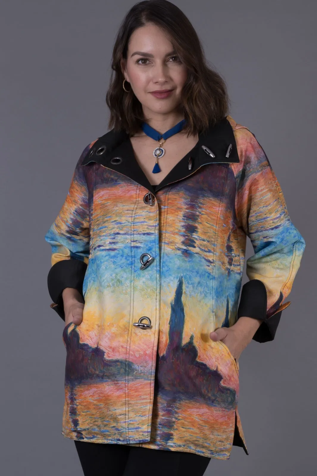 Chaqueta Reversible para Mujer Nina Lecker 11341