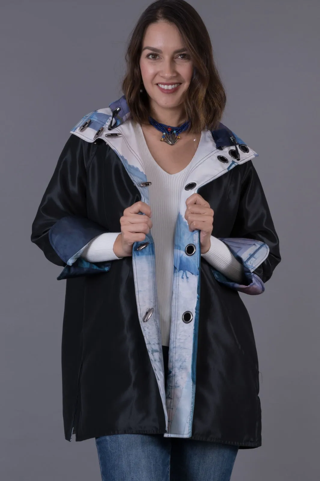 Chaqueta Reversible para Mujer Nina Lecker 11342