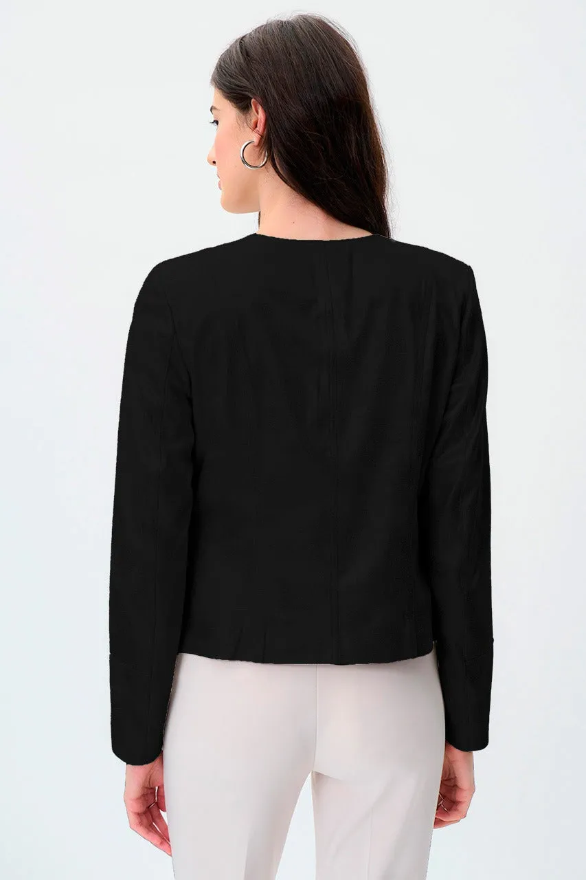 Chaqueta sin Cuello con Cremallera Joseph Ribkoff 231910