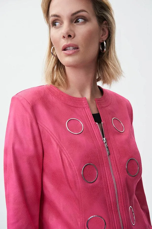 Chaqueta sin Cuello con Cremallera Joseph Ribkoff 231910