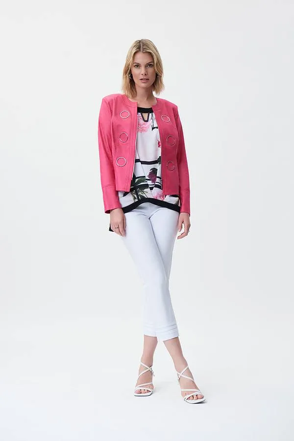 Chaqueta sin Cuello con Cremallera Joseph Ribkoff 231910