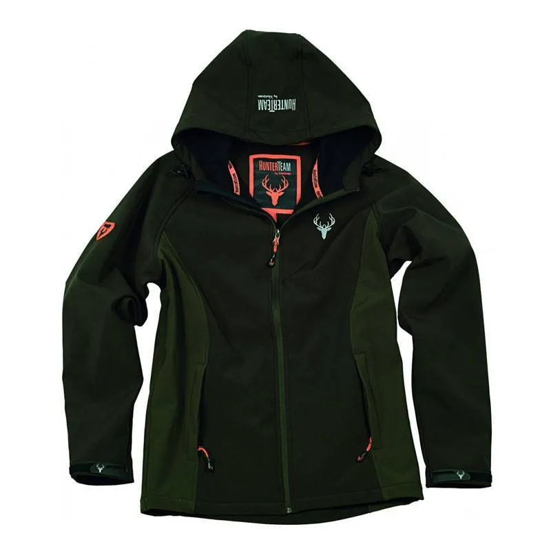 Chaqueta softshell capucha