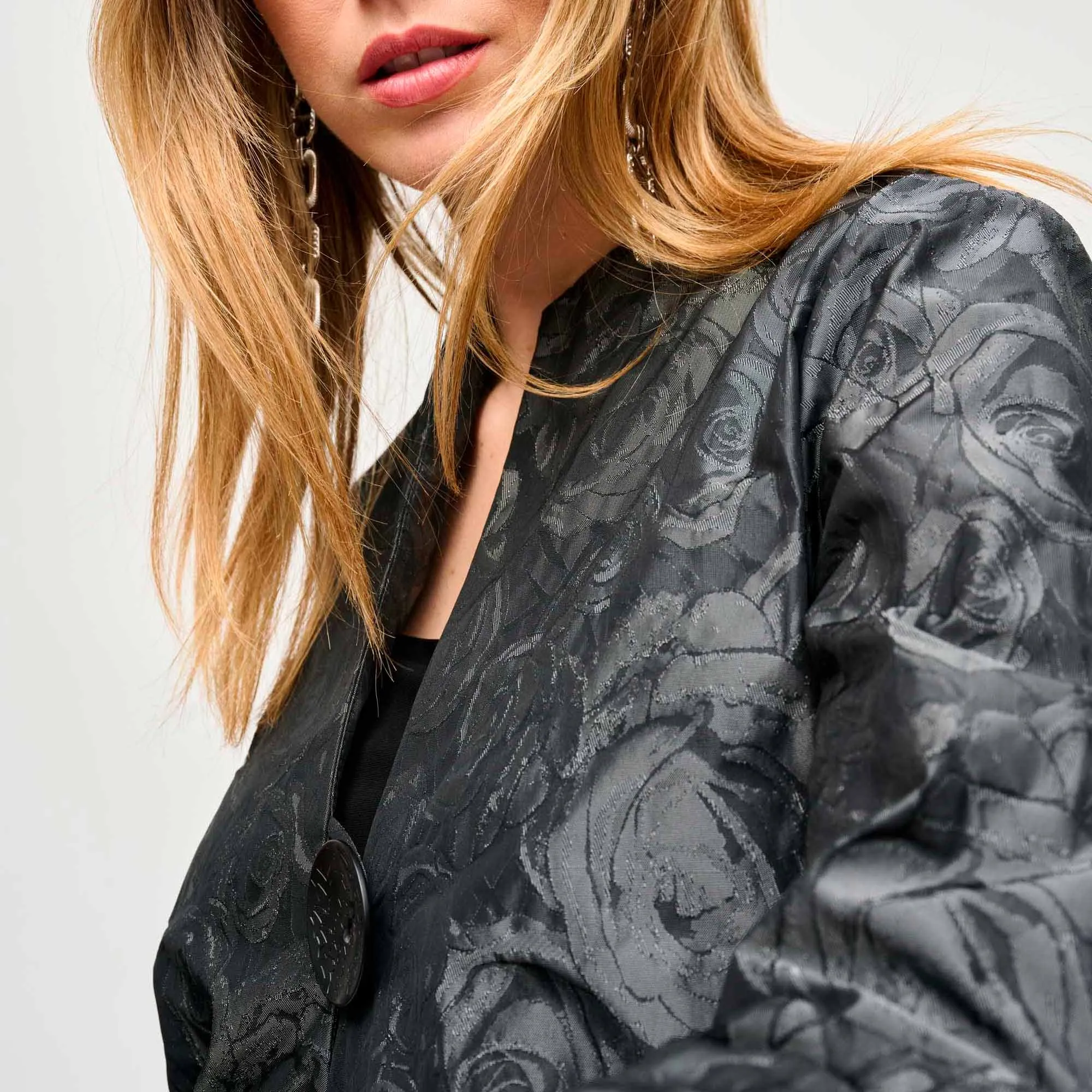 Chaqueta Swing de Estampado Floral Joseph Ribkoff 243327M