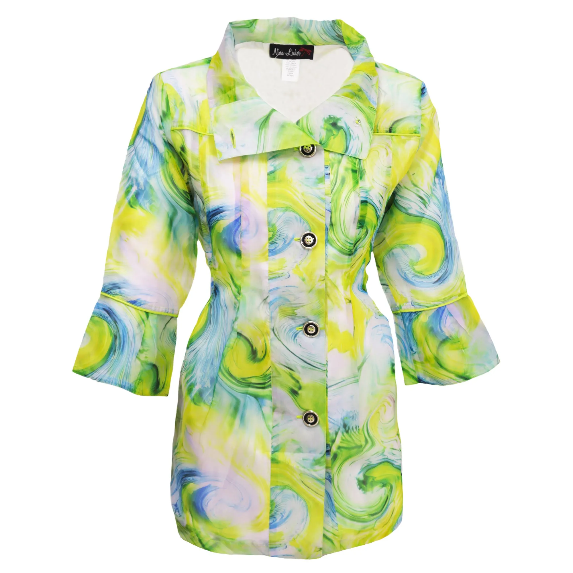 Chaqueta Tipo Seda Nina Lecker 11432