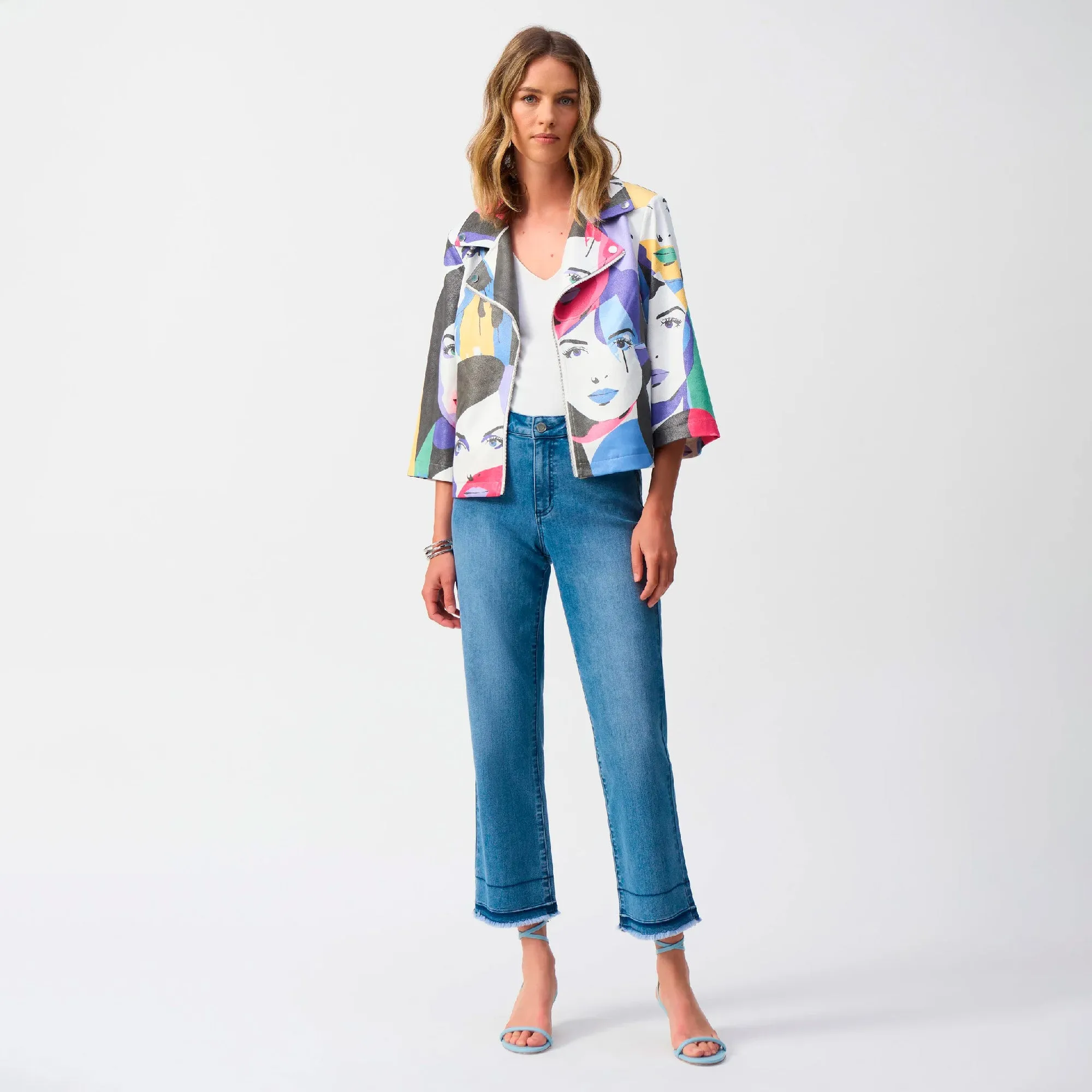 Chaqueta Trapecio con Estampado Joseph Ribkoff 251909