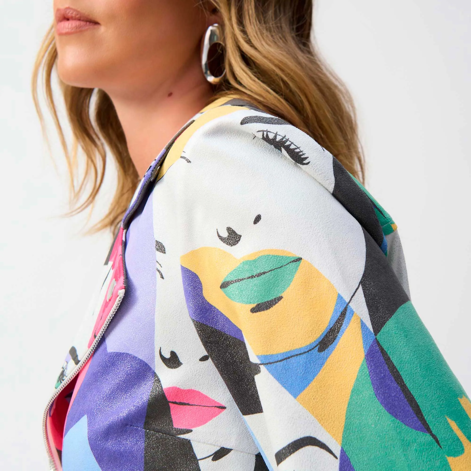 Chaqueta Trapecio con Estampado Joseph Ribkoff 251909