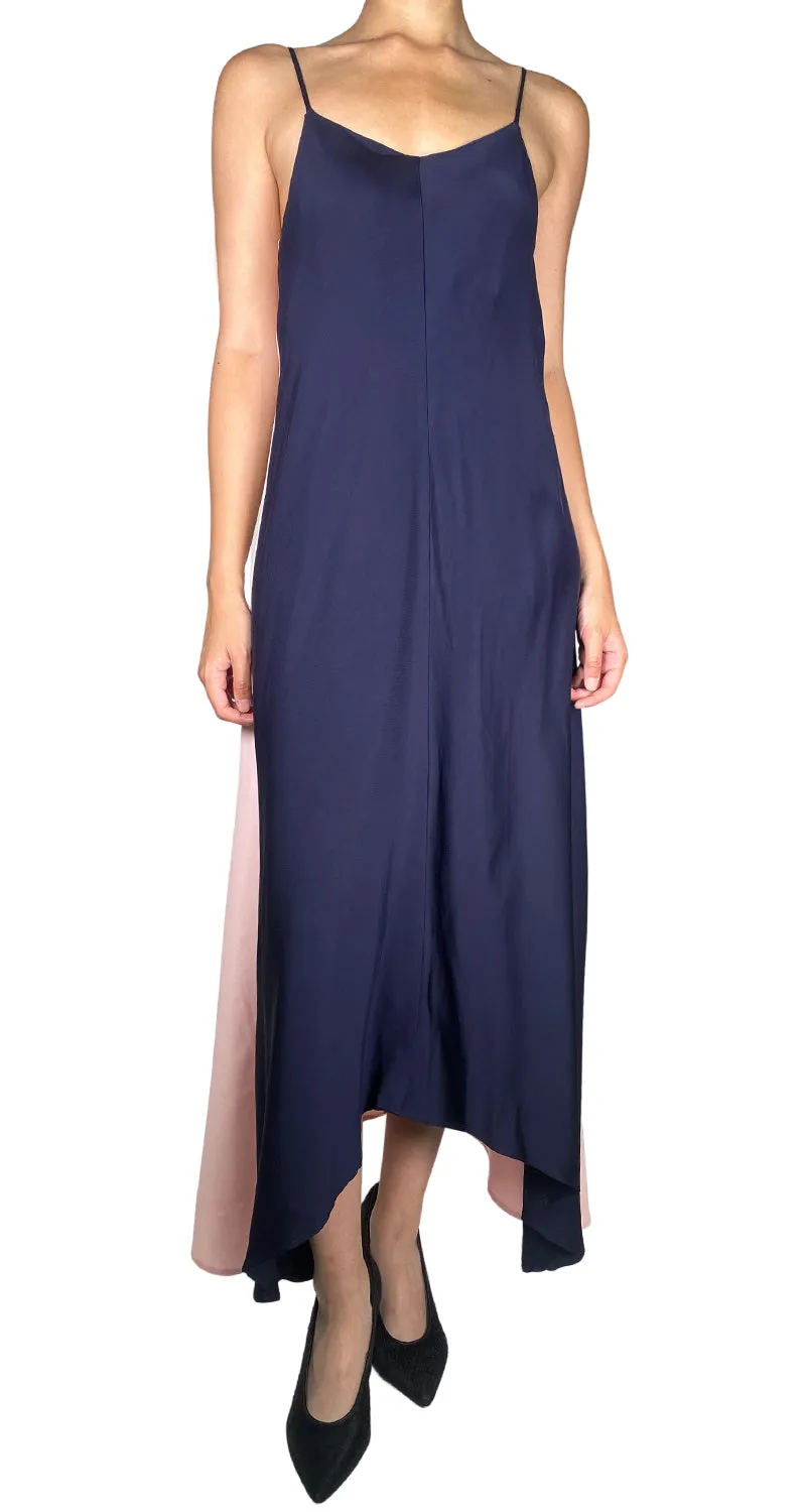 CHER Vestido Bicolor