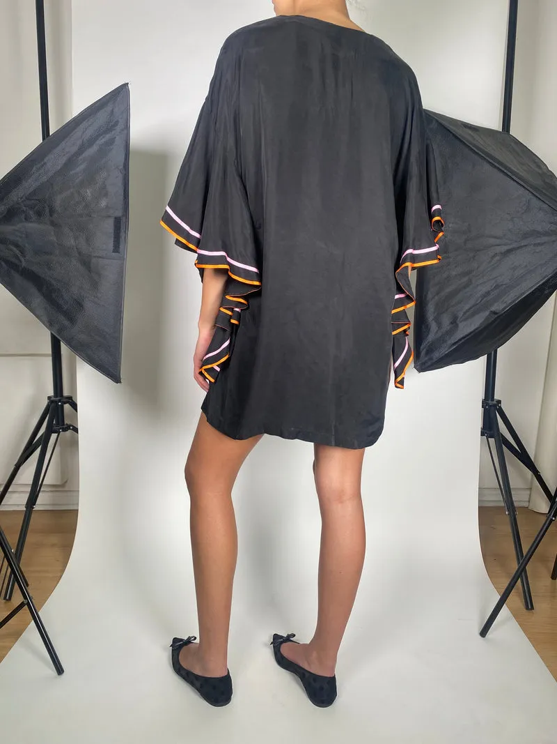CHER Vestido Mangas Mariposa