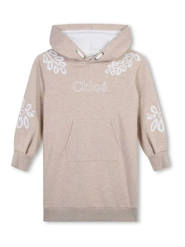 CHLOE' VESTIDO MIDI  BEIS