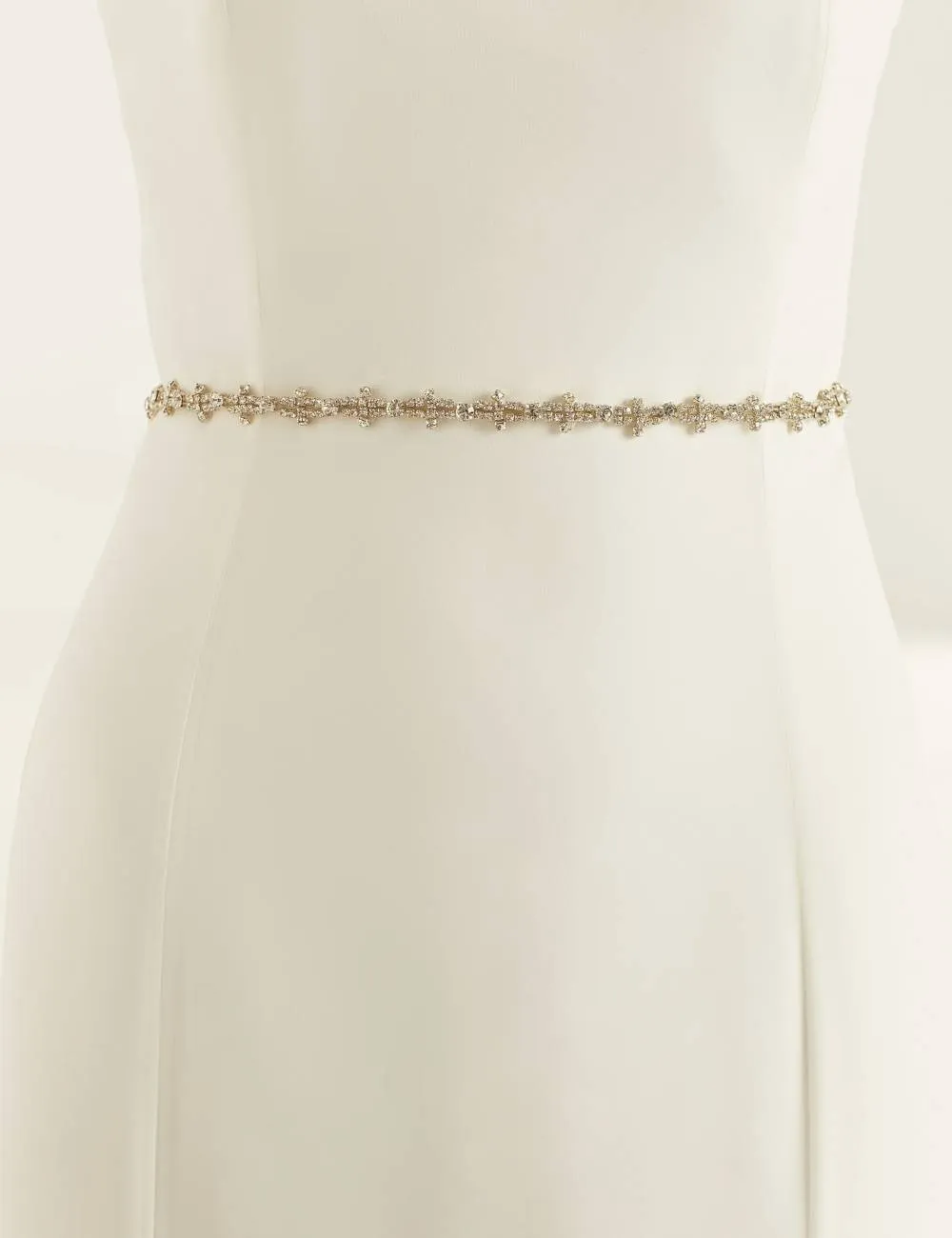 Cinturon vestido novia Corfu