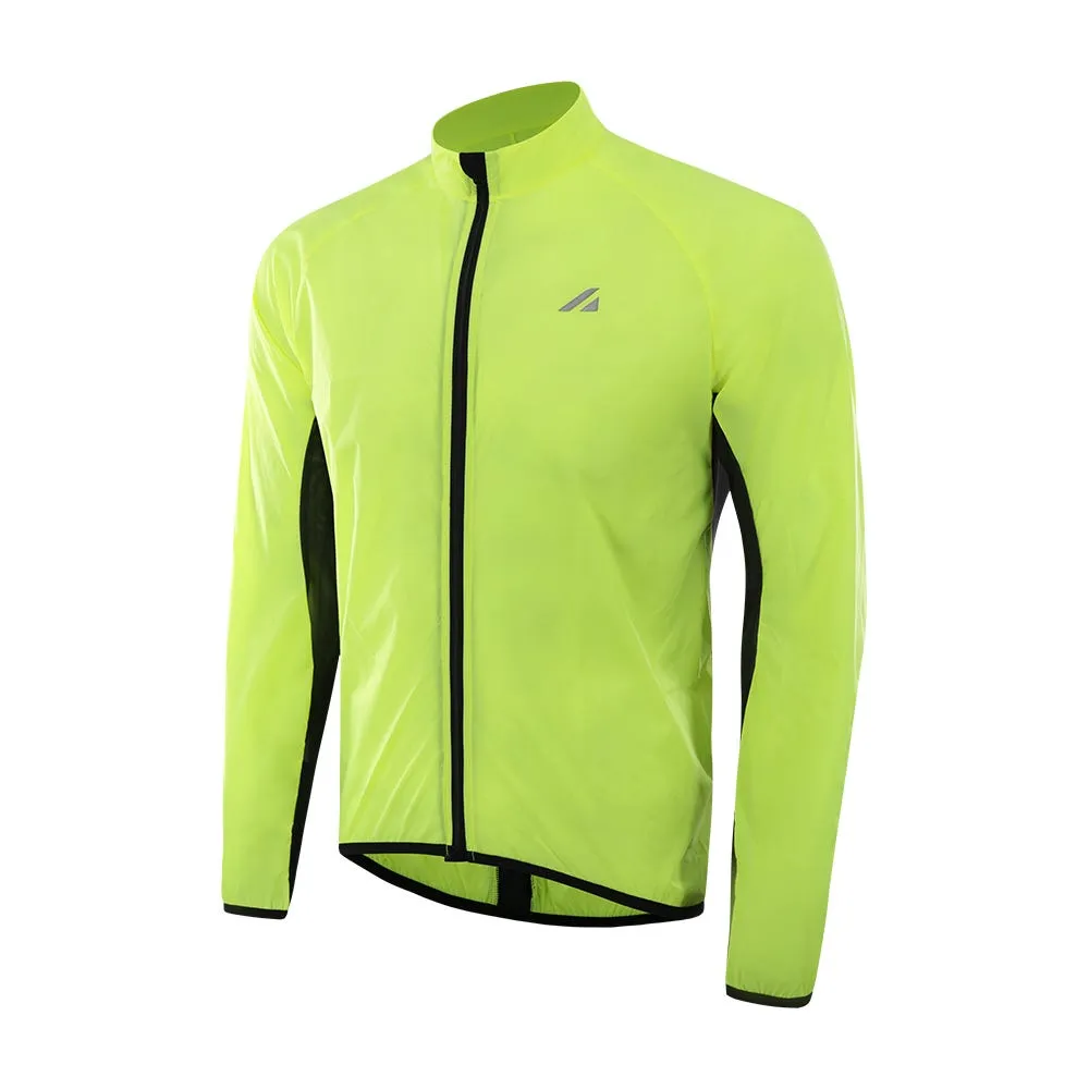 Cortaviento Ciclismo Hombre Altitude Amarillo