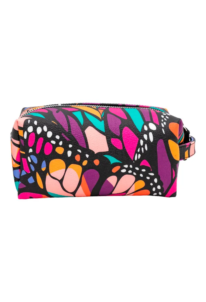 Cosmetiquera Bin Nan Vuelo de Mariposa Negro