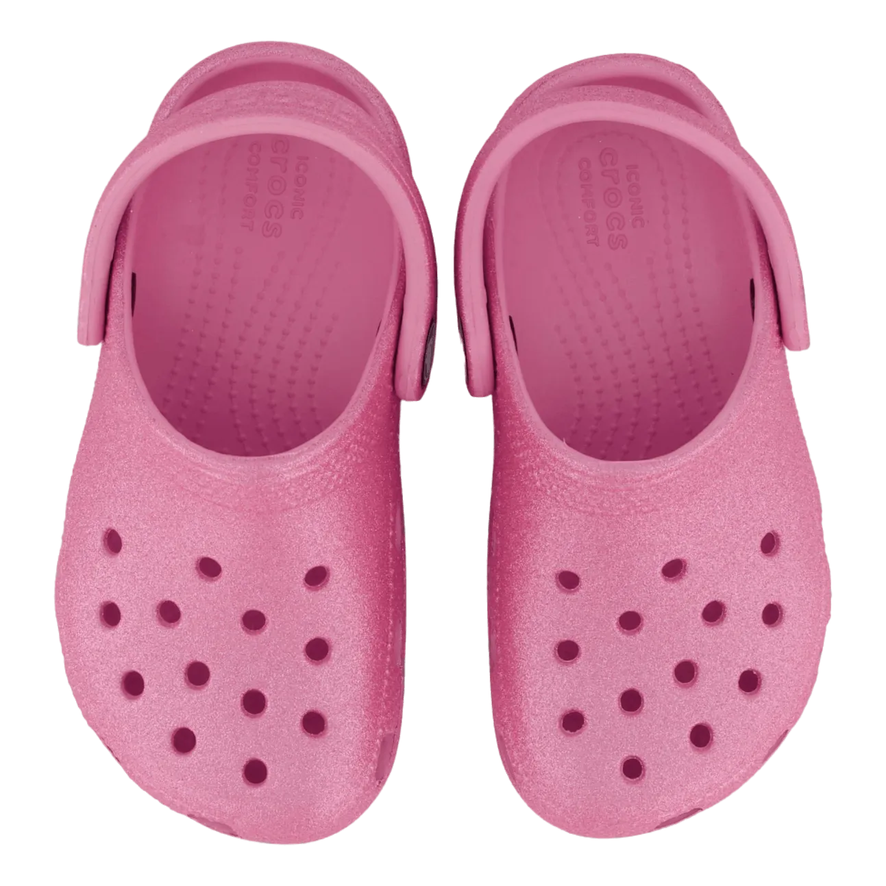 Crocs Classic Glitter Clog T Pink Tweed Glitter