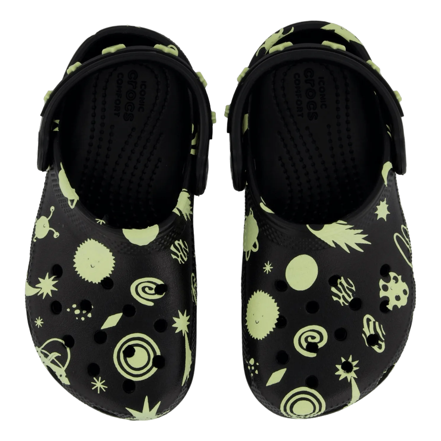 Crocs Classic Glow Space Clog T Black