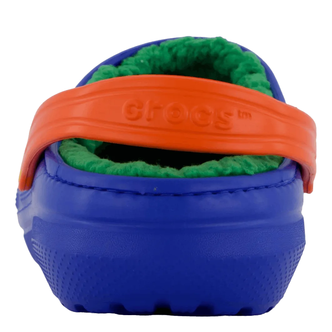 Crocs Classic Lined Clog K Blue Bolt/multi