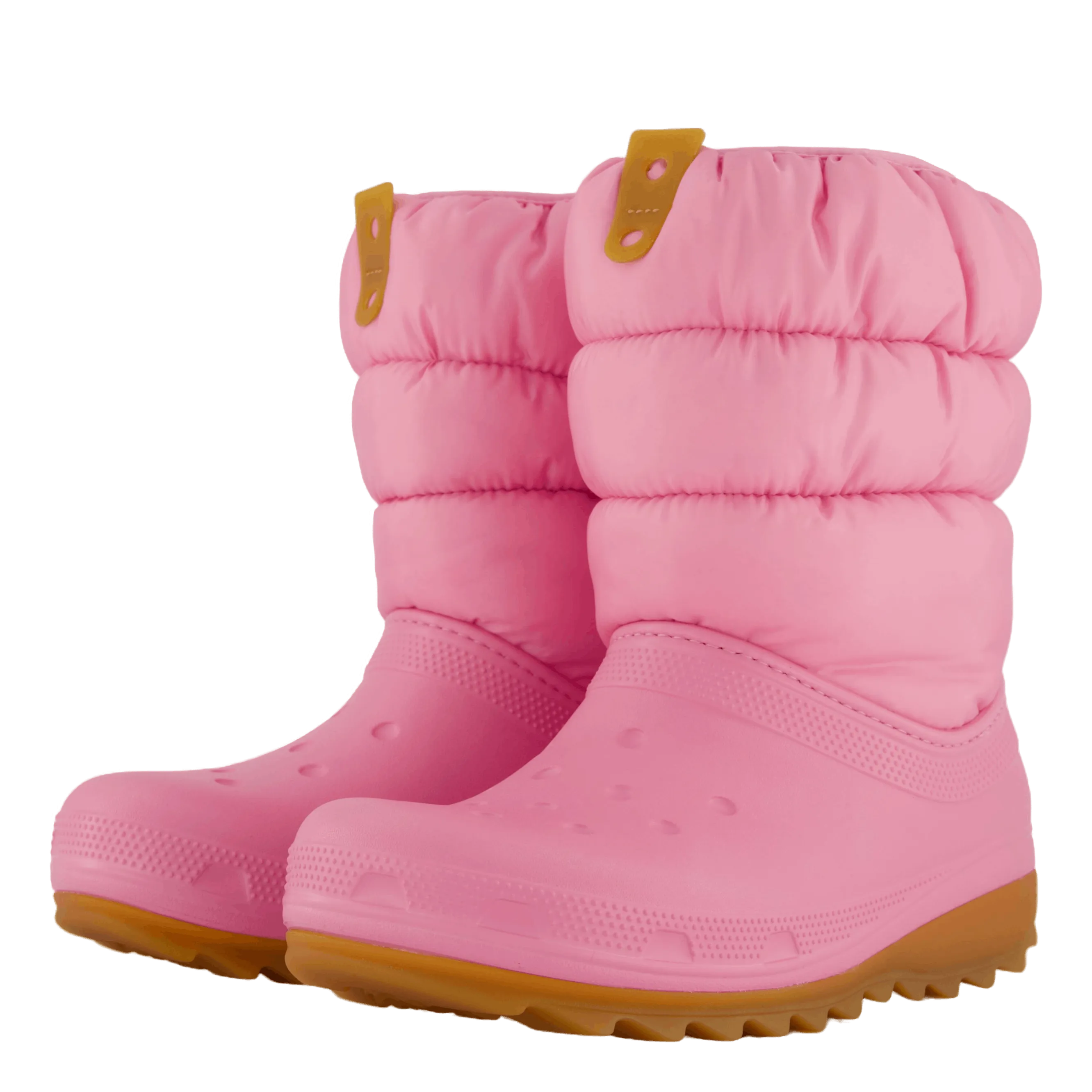 Crocs Classic Neo Puff Boot K Pink Tweed/gum