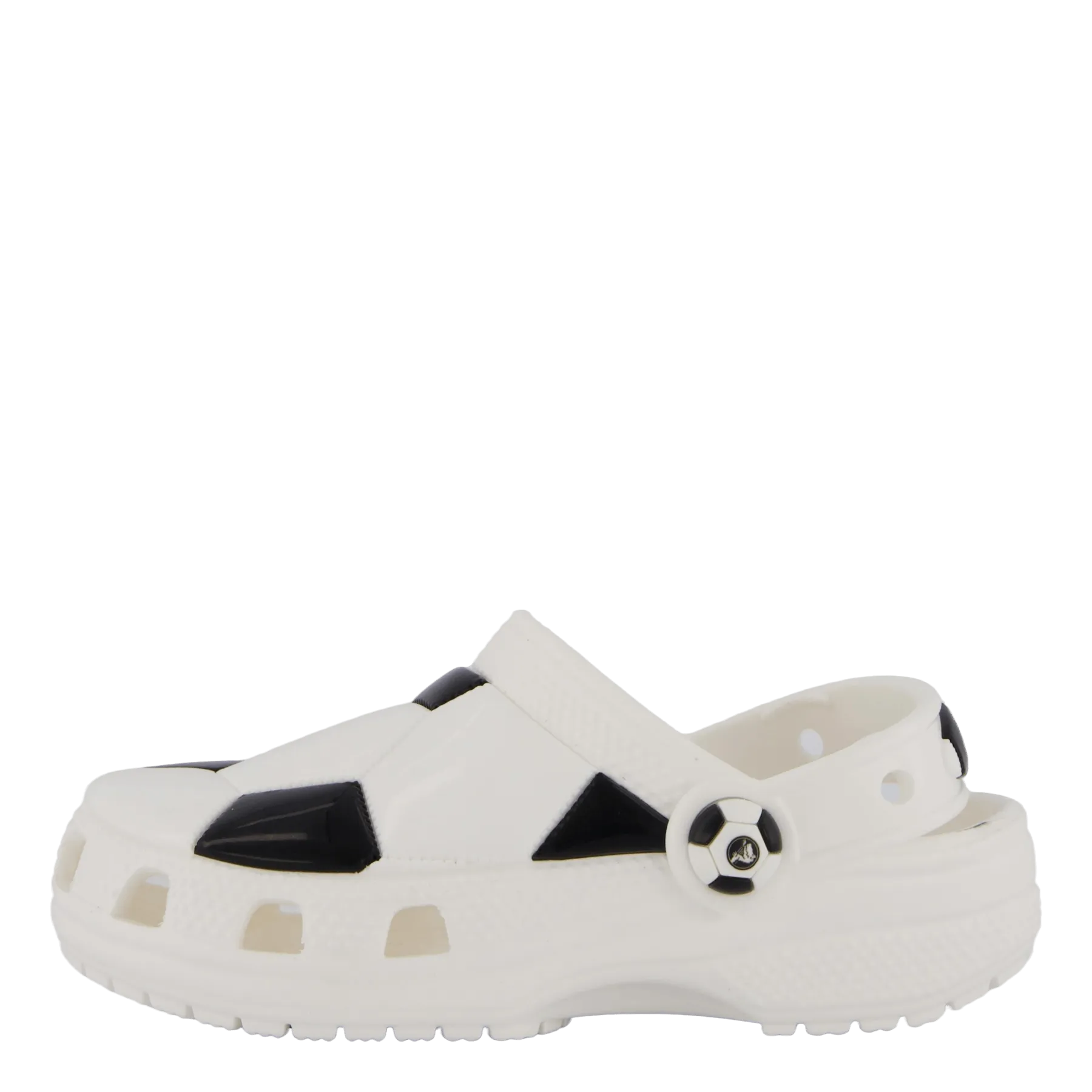 Crocs Classic Soccer Ball Clog T White/black