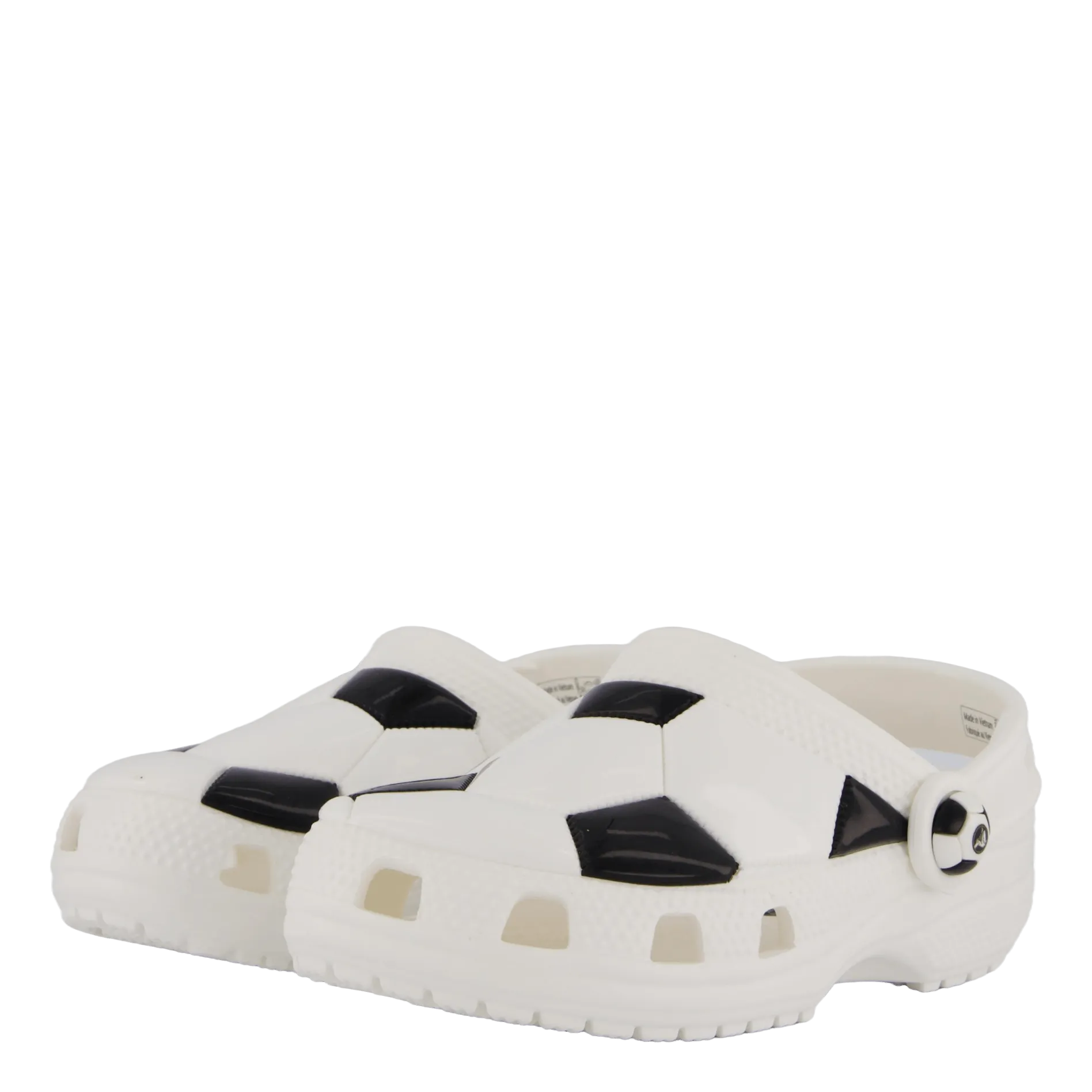 Crocs Classic Soccer Ball Clog T White/black