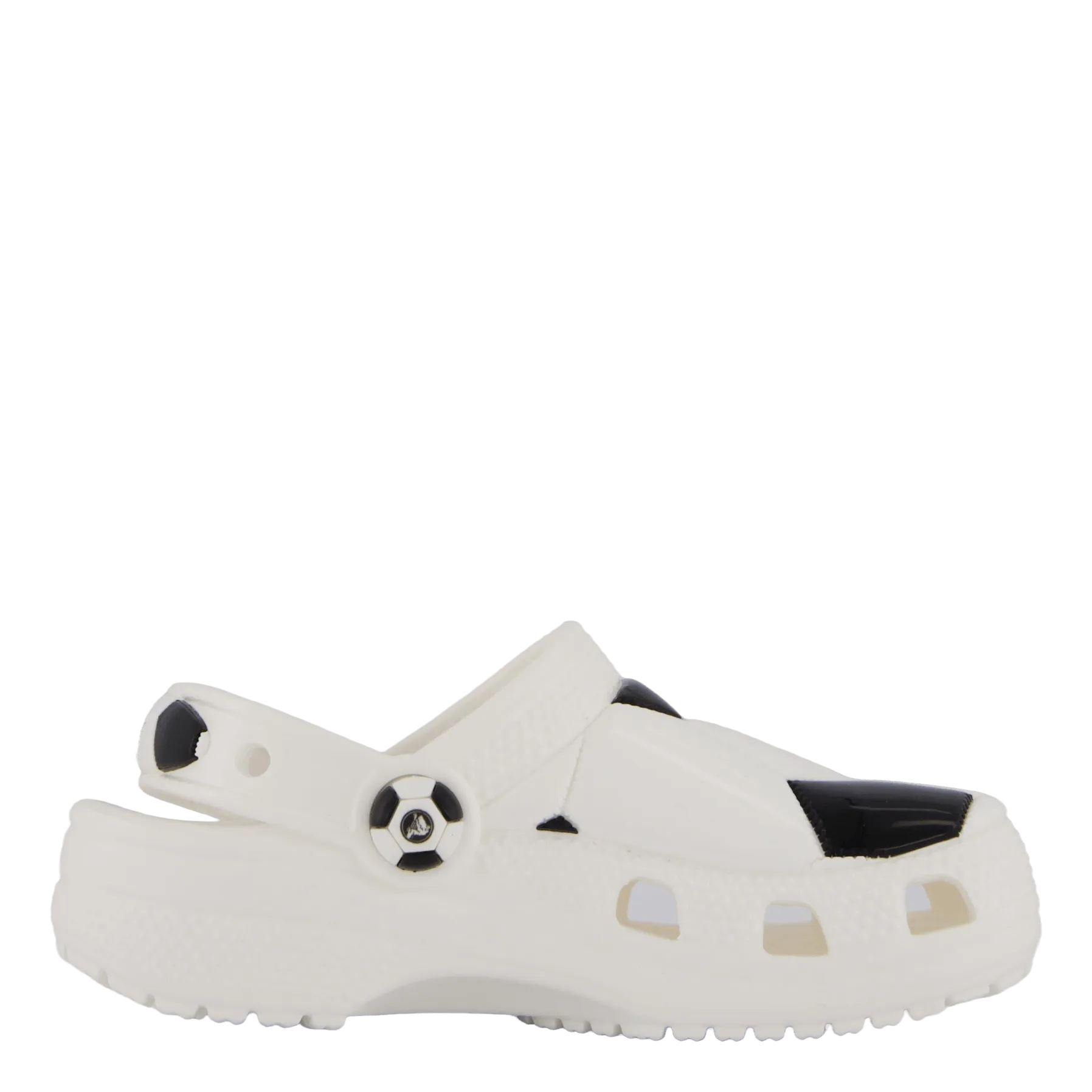 Crocs Classic Soccer Ball Clog T White/black