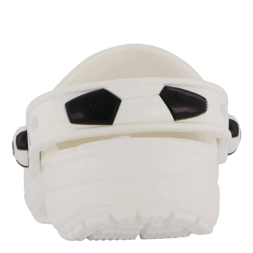 Crocs Classic Soccer Ball Clog T White/black