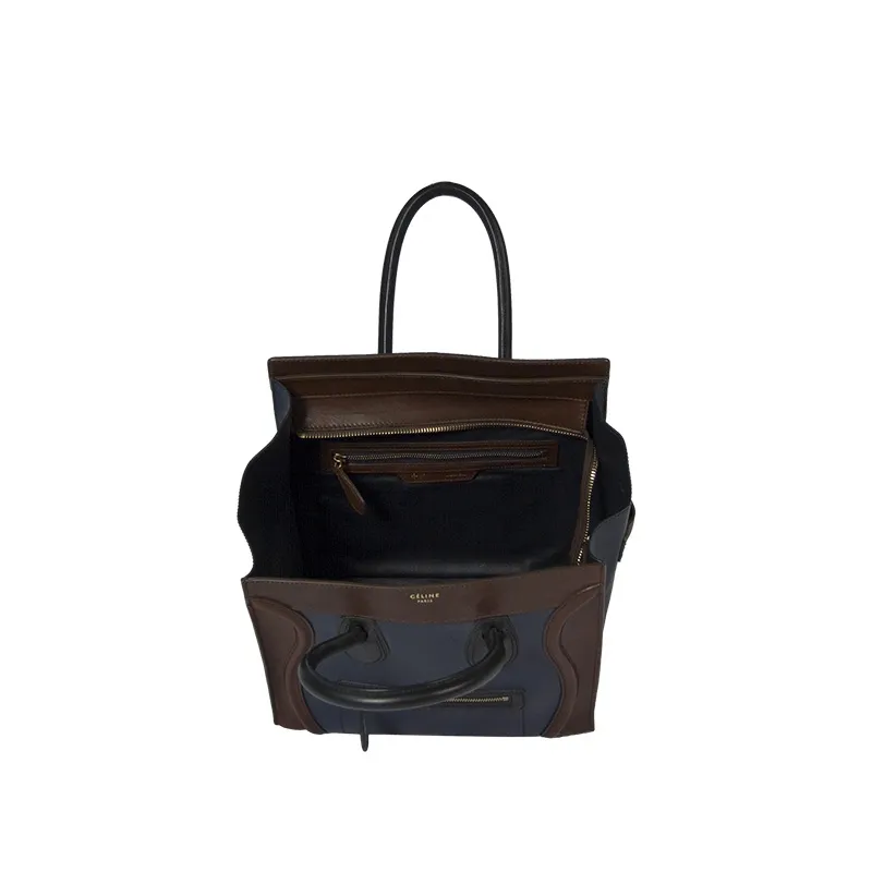 Céline Nano Luggage Bicolor