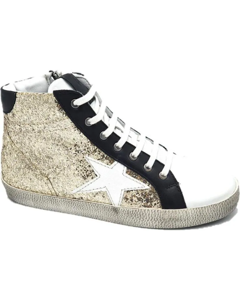 Deportivas de Mujer TOP 3 SHOES TOP 3 SNEAKER 21520 ORO