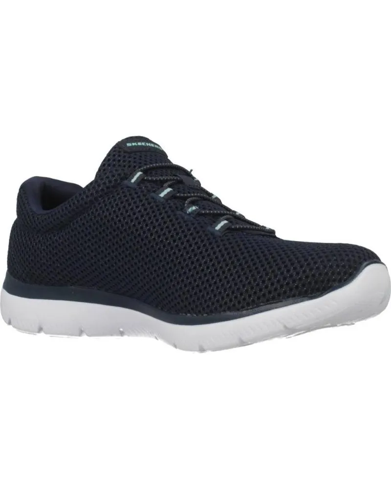 Deportivas SKECHERS  de Mujer y Niña 12985S  AZUL
